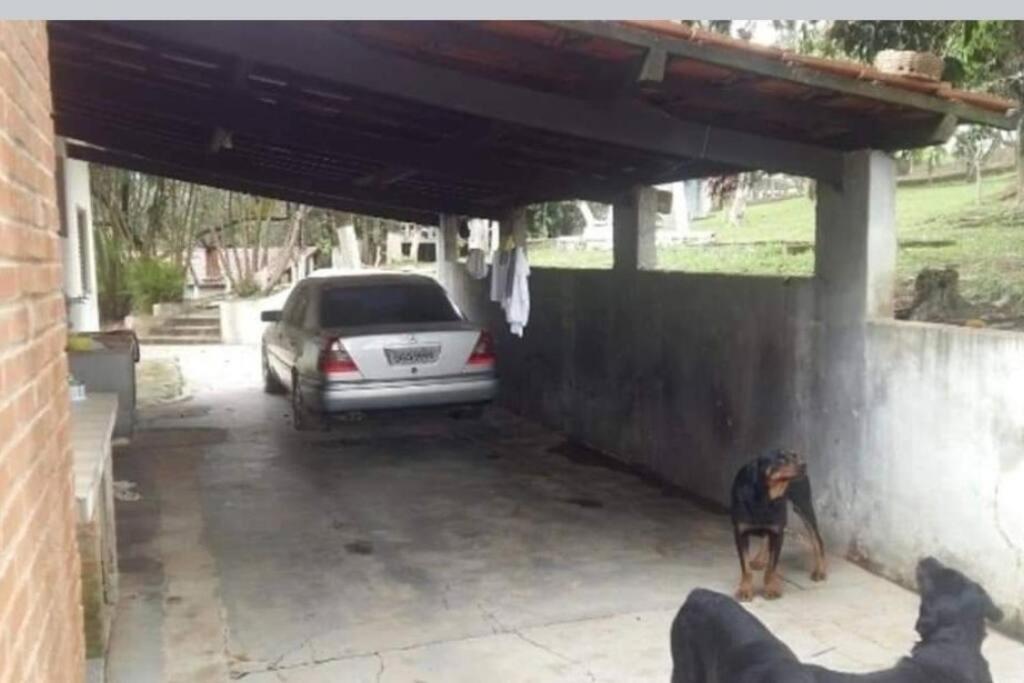 Chacara Com Piscina Em Condominio Fechado Prox Shopping Outlet Catarina Mairinque Bagian luar foto